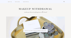 Desktop Screenshot of makeupwithdrawal.com